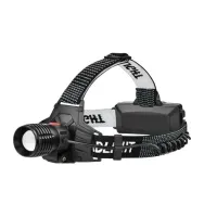 Ліхтар налобний Police PL-189-TG 2x18650, Type-C, Zoom