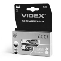Акумулятори Ni-MH Videx AA, 600 мА·год, 2 шт