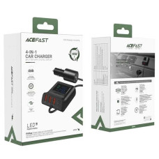 АЗУ ACEFAST B8 4in1 HUB+PD+QC 3.0 (1 Type-C/3 USB/3A/114W) (чорний)