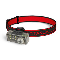 Фонарь налобный Titanum TLF-H10 XPE+RGB 80Lm 6500K