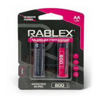 Акумулятори Ni-MH Rablex AA, 800 мА·год, 2 шт