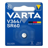 Батарейка срібно-оксидна Varta V364, 1.55 В, 1 шт