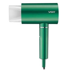 Фен професійний VGR V-431 GREEN, 2 рівні обдування, 2 рівні температури, насадка-концентратор