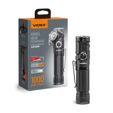 Ліхтар VIDEX VLF-A232R, 1000 Лм, 5000K, білий+червоний