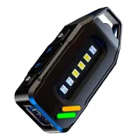 Фонарь-брелок Yemao YM-M02X XTE+5SMD Li-Ion, Магнит, Клипса