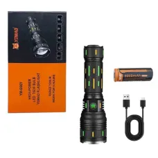 Ліхтар пошуковий Yemao YM-G66Y-TG 30W 32850, Power Bank, Zoom