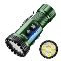 Ліхтар ручний Yemao YM-F337X 7XTE RGB+UV 3500Lm Магніт, Кліпса