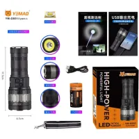 Фонари ручные Yemao YM-G931-TG 30W+COB Power Bank, Zoom