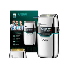 Електробритва VGR V-338, сітчаста (шейвер), LED-дисплей