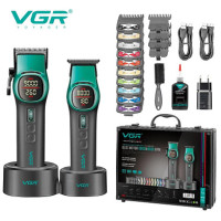Комплект для стрижки VGR V-885, 2 в 1: машинка для стрижки, тример