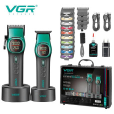 Комплект для стрижки VGR V-885, 2 в 1: машинка для стрижки, тример
