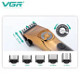 Машинка для стрижки VGR V-663, 6 насадок, IPX6, LED-дисплей