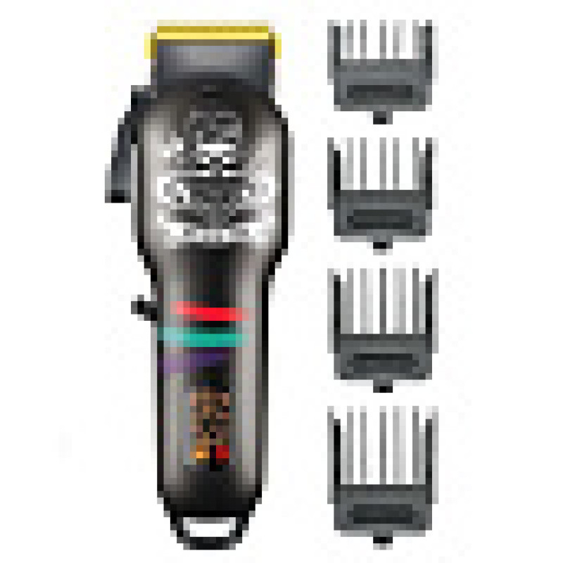 Машинка для стрижки VGR V-699, 4 насадки, LED-дисплей