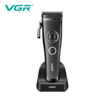 Машинка для стрижки VGR V-880C, 11 насадок, 9000 об/хв, LED-дисплей
