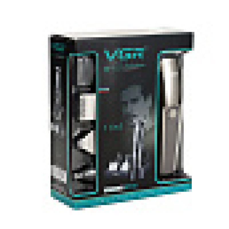 Набір для стрижки VGR V-107, 10 в 1, 10 насадок, LED-дисплей