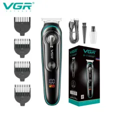 Тример VGR V-075, 4 насадки, LED-дисплей