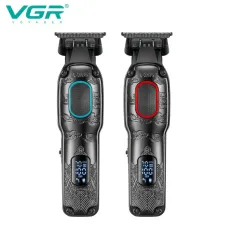 Тример VGR V-254, 4 насадки, 7000 об/хв, 2000 mAh, LED-дисплей