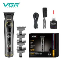 Тример VGR V-299, 4 насадки, 9000 об/хв, 9000 mAh, LED-дисплей