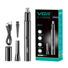 Тример для носа та вух VGR V-615, 2 насадки, IPX4