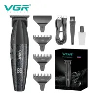 Тример VGR V-640T, 3 насадки, 9000 об/хв, LED-дисплей