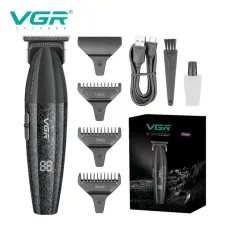 Тример VGR V-640T, 3 насадки, 9000 об/хв, LED-дисплей