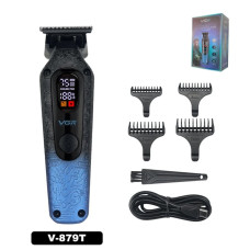 Тример VGR V-879T, 4 насадки, 7500 об/хв, 1500 mAh, LED-дисплей
