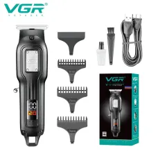 Тример VGR V-918, 4 насадки, LED-дисплей