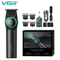 Тример VGR V-977, 4 насадки, 8000 об/хв, 2500 mAh, LED-дисплей