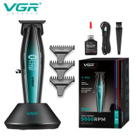 Тример VGR V-992, 3 насадки, 9000 об/хв, 2000 mAh, LED-дисплей