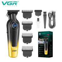 Тример VGR V-996, 4 насадки, LED-дисплей