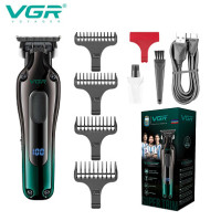 Тример VGR V-998, 4 насадки, LED-дисплей