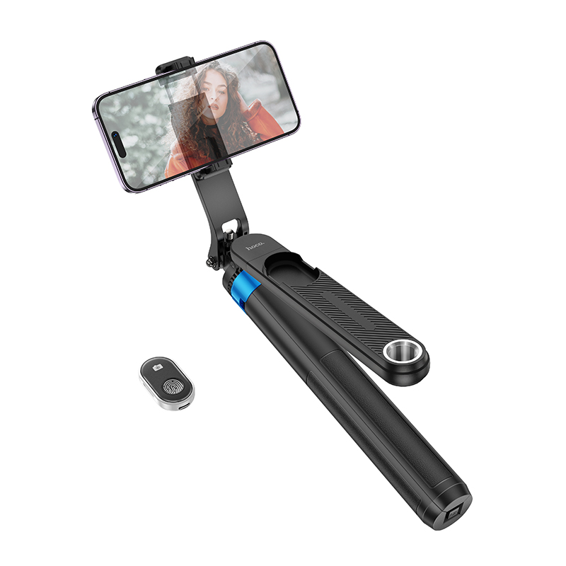 Монопод-штатив для селфі HOCO K22, Bluetooth-пульт, до 1.75 м, чорний