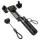 Монопод-штатив для селфі HOCO K27 Magic, 3 в 1, Bluetooth-пульт, чорний