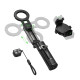 Монопод-штатив для селфі HOCO K27 Pro Magic, 3 в 1, магнітний, Bluetooth-пульт, чорний