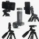Штатив NeePho NP-3160S, 30-68.5 см, BT-пульт, Чорний