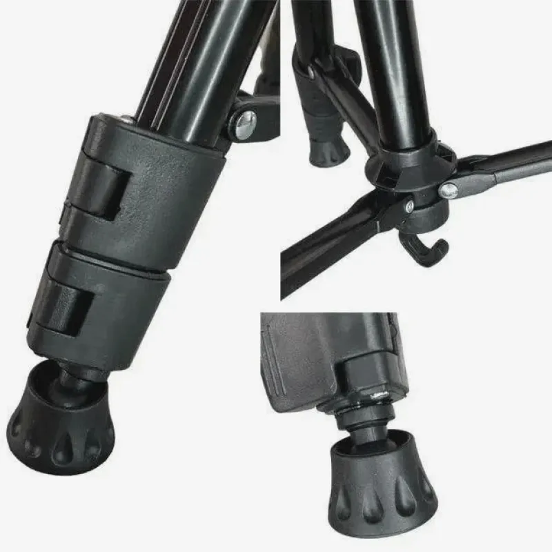 Штатив NeePho NP-3160S, 30-68.5 см, BT-пульт, Чорний