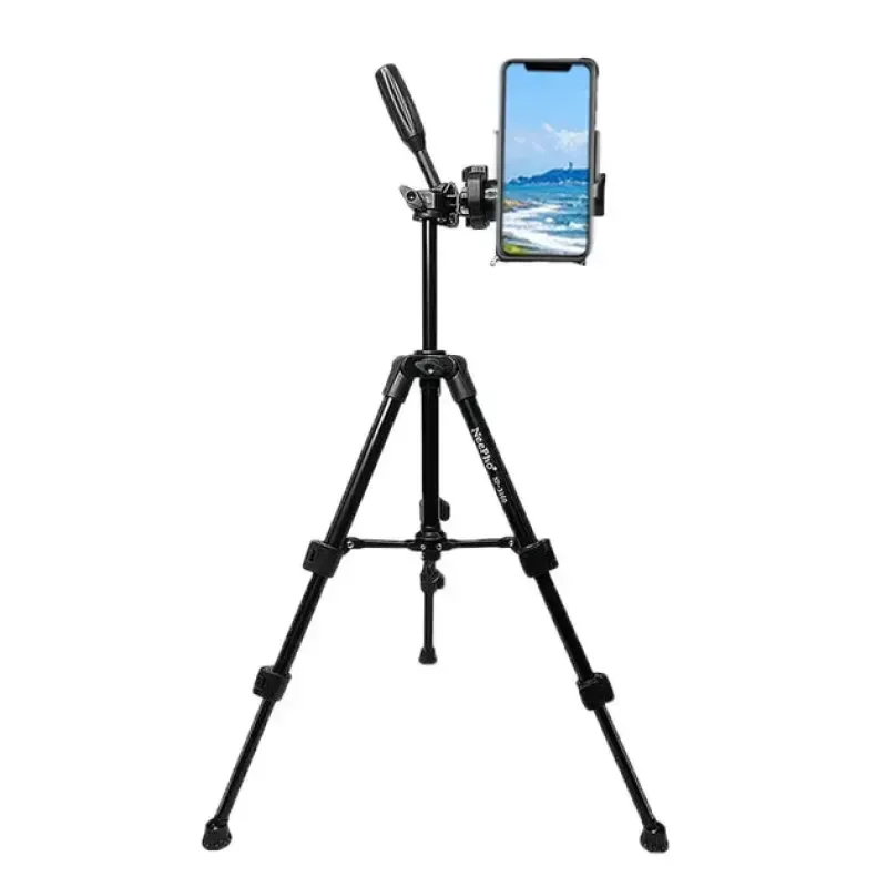 Штатив NeePho NP-3180S, 50-136 см, BT-пульт, Чорний