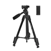 Штатив NeePho NP-3180S, 50-136 см, BT-пульт, Чорний