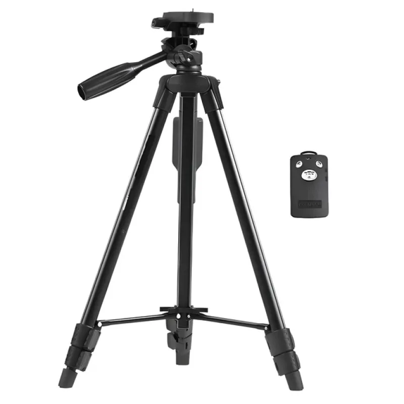 Штатив NeePho NP-8810, 50-150 см, BT-пульт, чохол у комплекті, Чорний