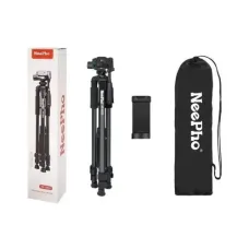 Штатив NeePho NP-8820, 56-150 см, знімна площадка, чохол у комплекті, Чорний