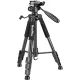 Штатив NeePho NP-8850, 56-175 см, знімна площадка, чохол у комплекті, Чорний