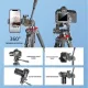 Штатив NeePho NP-910A, 57-210 см, знімна площадка, чохол у комплекті, Чорний