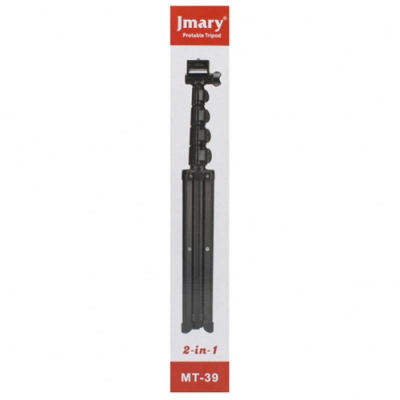Штатив для екшн-камери Jmary MT-65, 3 м, Чорний