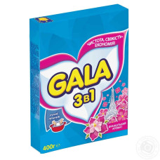 Пральний порошок Gala автомат 400 гр(26шт/ящ)