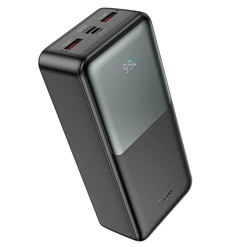 Power Bank HOCO J136B Siruit, 30000 мА·год, PD20W, 22.5W, чорний