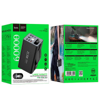 Power Bank HOCO J138 Distant, 60000 мА·год, PD20W, 22.5W, чорний