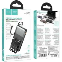 Power Bank HOCO J156 Founder, 10000 мА·год, PD20W, 22.5W, чорний
