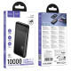 Power Bank HOCO J159 Essence, 10000 мА·год, PD20W, 22.5W, чорний