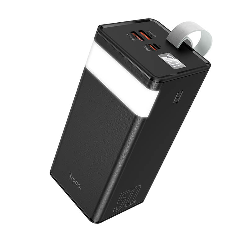 Power Bank HOCO J86A Powermaster, 50000 мА·год, 22.5W, чорний