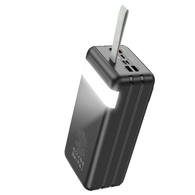 Power Bank HOCO J86B Electric, 60000 мА·год, 22.5W, чорний